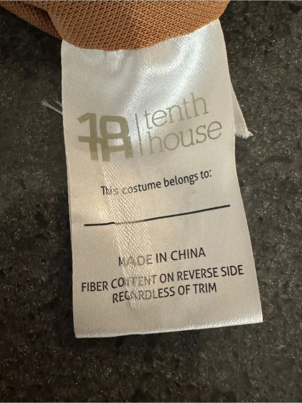Tenth House Exalted (Black and silver) jazz costume size MA TH26014